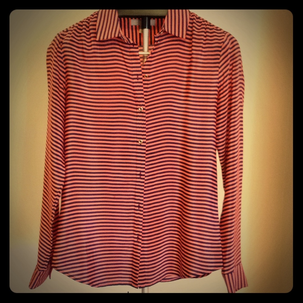 BR silk blouse